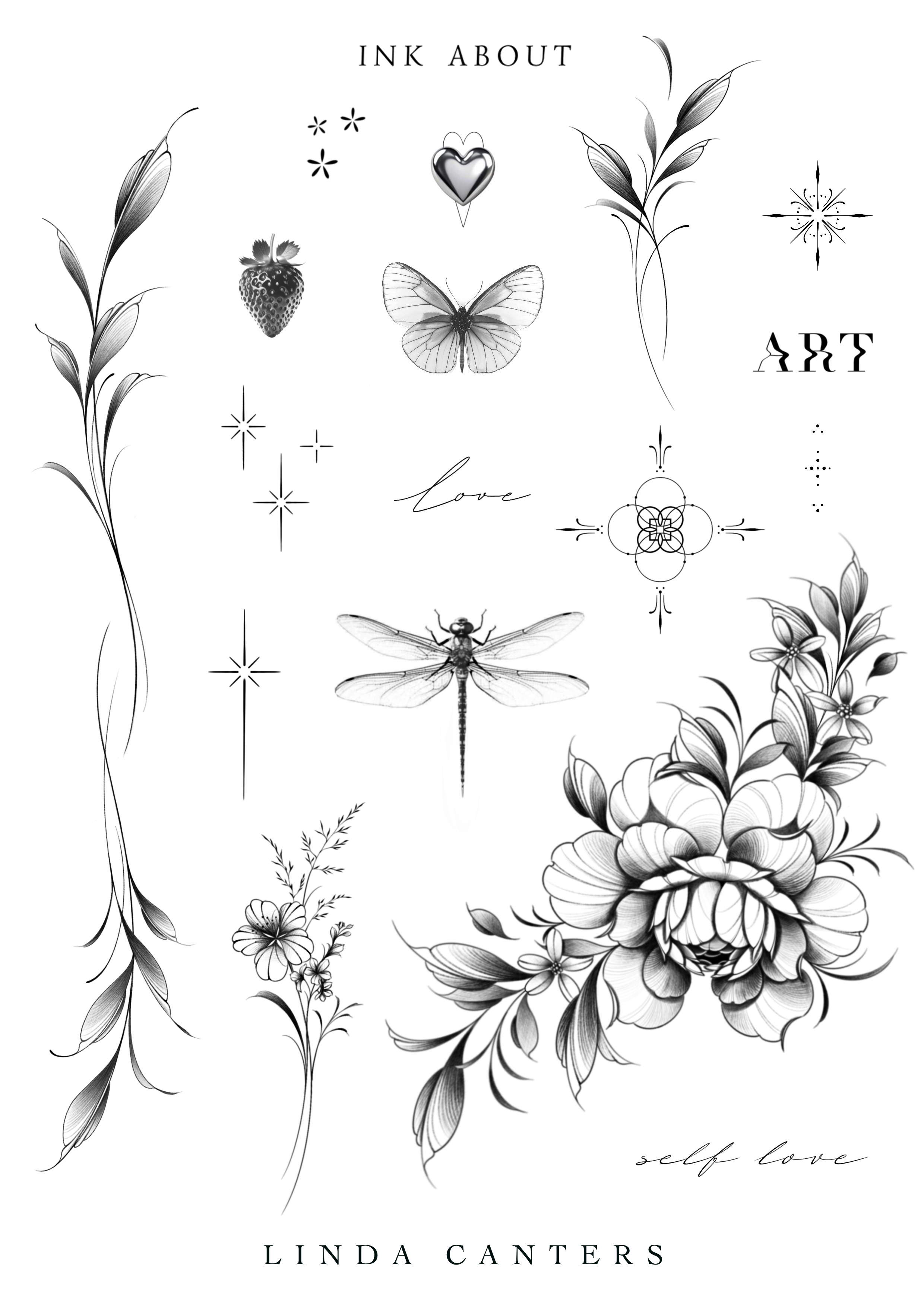 Linda Canters | Tattoo Sticker