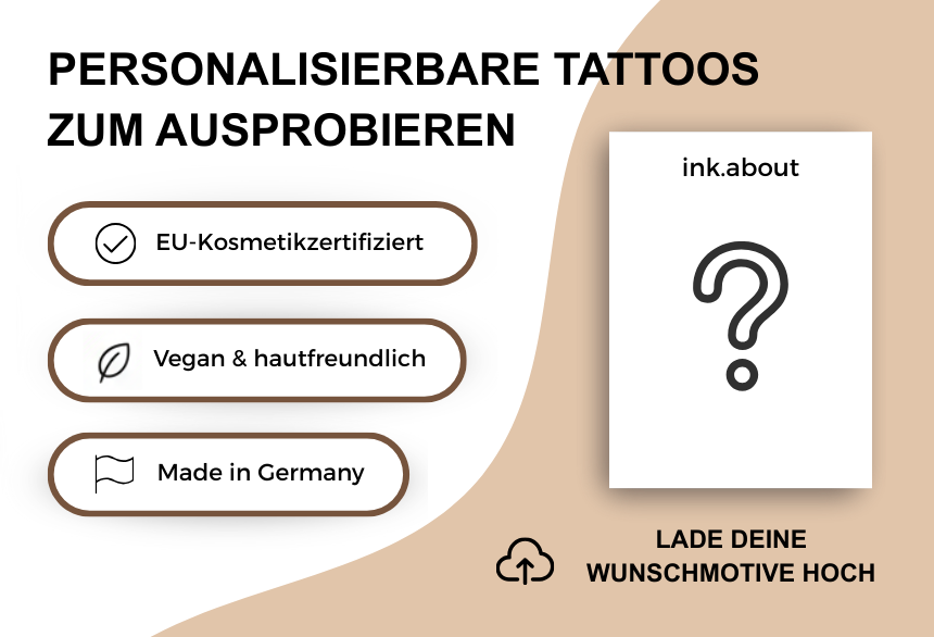 Dein individuelles Design | Tattoo Sticker