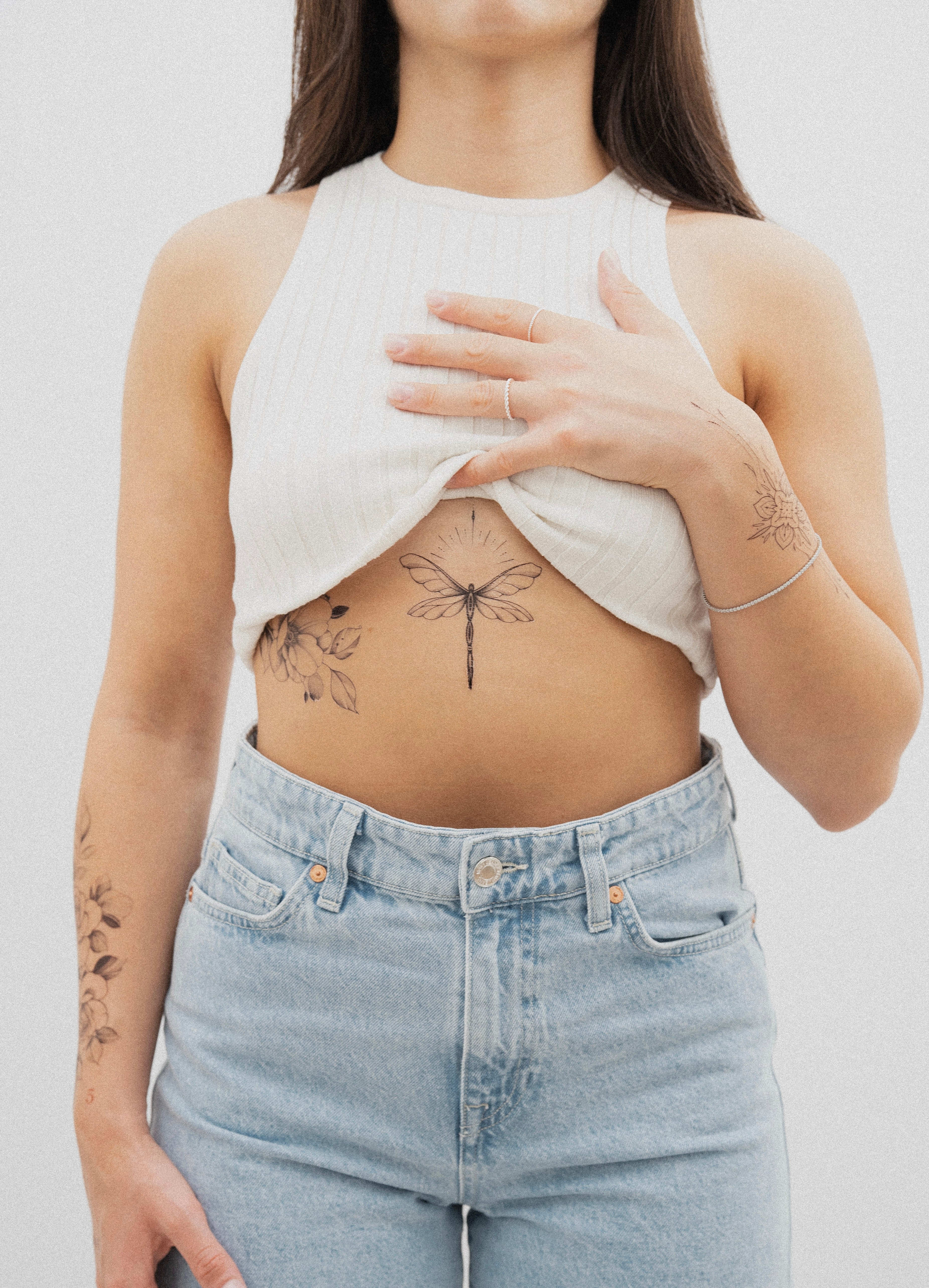 Dragonfly Set | Tattoo Sticker